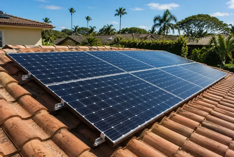 Installation de panneaux solaires à Haspres